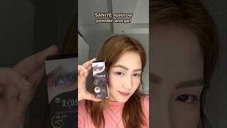 Saniye eyebrow powder and gel