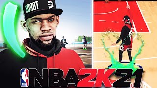 *NEW* BEST JUMPSHOT IN CURRENT GEN THE HIGHEST GREEN WINDOW IN NBA 2K21 100% NEVER MISS AGAIN!