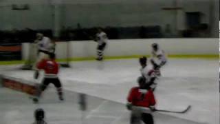 FHL Hockey - NJ vs. 1000 Islands - 2nd Period Scoring by Karasiewicz & McCreary