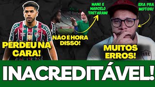 🚨UMA SITUAÇÃO INACREDITÁVEL QUE O FLUMINENSE SE COLOCOU, QUEM NÃO FAZ   LEVA, ARBITRAGEM E MAIS