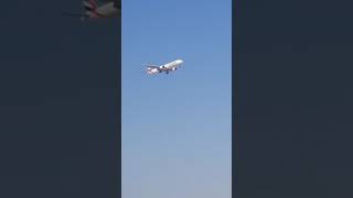 Emirates Airlines is ready for landing in Dubai international airport |World's busiest airport