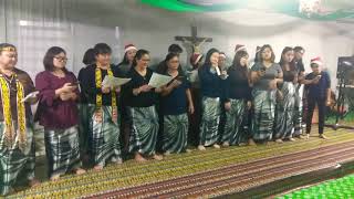 Uma sambop belaga Sarawak Malaysia Borneo carolling Dec 2020 by kuni