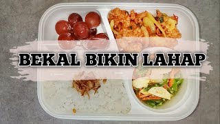 BEKAL BIKIN SUAMI LAHAP MAKAN,MASAKNYA PRAKTIS DAN SIMPLE SEKALIAN UNTUK BEKAL MAKAN SIANG KERJA