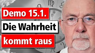 Bauern-Demo 15.1. - die Wirklichkeit zeigt sich / was sagt das Horoskop zum Protest in Berlin?