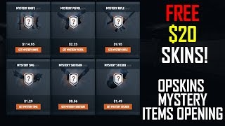 OPSkins FREE $20 Skins Campaign