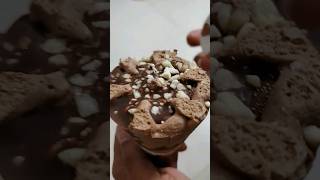 Yummy amul tri cone choco crunch icecream 😋#shorts