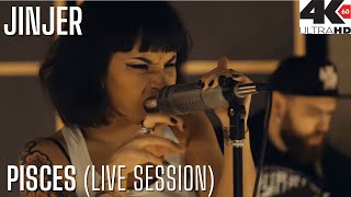 JINJER - Pisces - live session (4K HD) V2