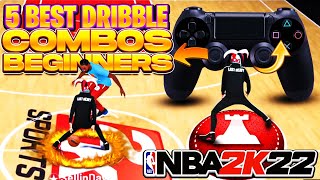 BEST DRIBBLE COMBO TUTORIAL on NBA 2K22 + DRIBBLE TUTORIAL HANDCAM FOR BEGINNERS! BEST DRIBBLE MOVES