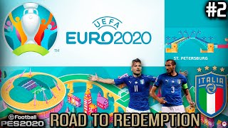 PES 2020 | UEFA EURO 2020 | Group Stage: Matchday 2 | Italy vs Switzerland | Episode 2