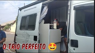 encontro de motorhome na nossa própria casa 🏡