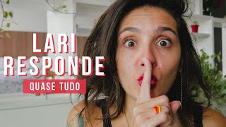 JÁ FIZ MENAGE? SOU BI? VOU LANÇAR UM LIVRO? | #lariresponde | O Poder da Gravata