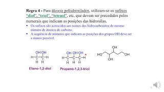 Álcoois:   Nomenclatura   Regras da IUPAC  -  Parte 2