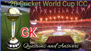 Cricket World Cup ICC 2023 Quiz|| World Cup Cricket questions and answers||Gk Questions