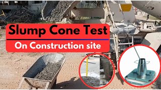 Slump Cone Test कैसे करते है ? Slump Test Procedure in Hindi || how to do Slump Cone test ?