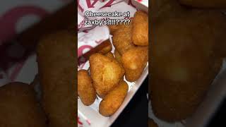 Cheesecake at @realzaxbys !?! #shortsvideo #foodie #fastfood #food