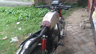 Hero Honda old bike modification part - 1