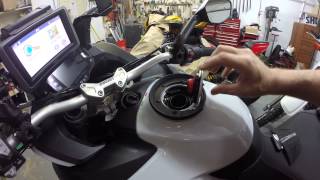 2015 Ducati Multistrada Electronic Fuel Cap