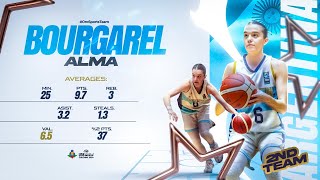 Alma Bourgarel- Fiba Americup U18 2024 (Colombia) #2ndTeam #3rdplace