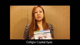 10天视力清晰了 Cellglo Crystal Eyes