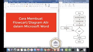 Cara Membuat Flowchart/Diagram Alir dalam Microsoft Word