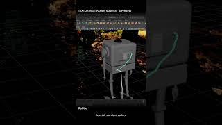 11. Maya - Assign Material and Presets: Rubber