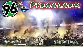 Hannover 96 Pyro in Paderborn 20.9.24 #pyroalarm #h96 #scp