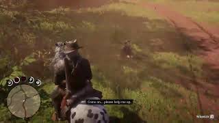 Rdr2 story mode just chilling