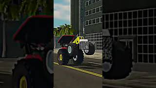 Indian tractor vehicle simulation 3D games stunt video # #shorts # #viralvideo#shorts #viral 😈