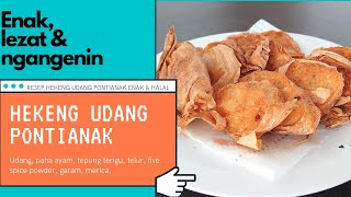 RESEP HEKENG UDANG PONTIANAK ENAK DAN HALAL