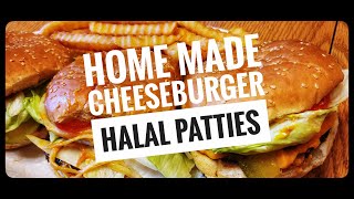 How to Make Home-Made Halal Cheeseburger | Homemade French Fries | Quarantine Lockdown Food | Anees