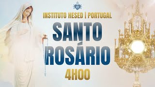 Santo Rosário da madrugada | Novena de Nossa Senhora de Fátima | 11/10 | Instituto Hesed Portugal