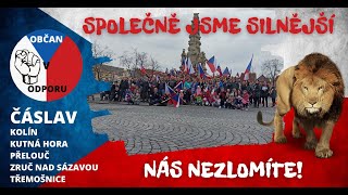 Společně jsme silnější - vlastenci Čáslav a okolí 4.4.2021