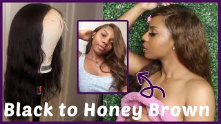 Black to Honey Brown Hair Dye ::  SHAYVEMBER #3