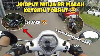 JEMPUT NINJA RR NEW SETELAH BERES DI REPAINT TANGKI || EH MALAH KETEMU SPEK TOBRUT ASTAGA 😂