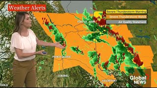 Kristi Gordon - Global BC - Weather - Friday, July 19, 2024.