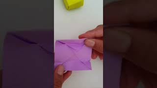 Tutorial of how to make a paper box #box#paper #craft #make #ideas #fun