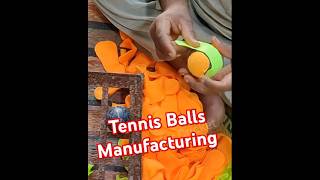 производство теннисных мячей |  Tennis Balls Making Process | Tennis Balls Manufacturing