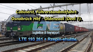 [4K] Cabinerit, Führerstandsmitfahrt: Osnabrück - Bad Bentheim - Oldenzaal (Deel 1)