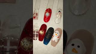 Christmas nail Ideas! 🎄 ❄ ⛇ #christmasnail #holidaynails