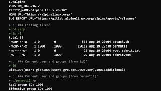 Linux container vulnerability in negative group permissions