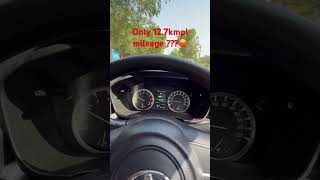 Toyota hyryder neo drive quick mileage test #shorts #hyryder #grandvitara #elevate #newcar #toyota