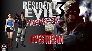 Resident Evil 3: Nemesis (1999) | HARD Mode Livestream |