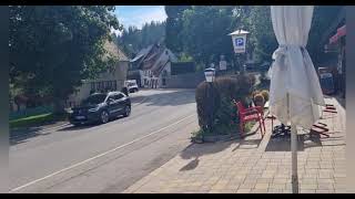 Horn wechsel RTW Furtwangen  auf Einsatzfahrt