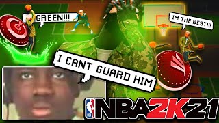 I STREAM SNIPED/TROLLED YOUTUBE STREAMERS ON NBA 2K21 & THIS HAPPENED... *FUNNY REACTION* (MUST SEE)