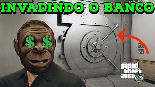 COMO ROUBAR O BANCO NO GTA V OFFLINE