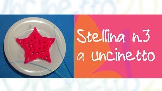 Tutorial uncinetto - Stellina n.3