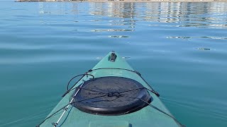 PARECÍA DE VIDRIO! Día de remo y pesca en kayak