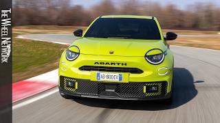 2025 Abarth 600e Turismo – Driving, Interior, Exterior [4K]