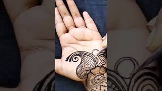 New Stylish 😍 Mehndi Design||Front Hand Mehndi Design #shorts #mehndi