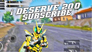 i Deserve 200 Subscribe😔|Ignite alan Walker | BGMI MONTAGE | 3 Finger Claws + Gyro |#mrassault#BGMI